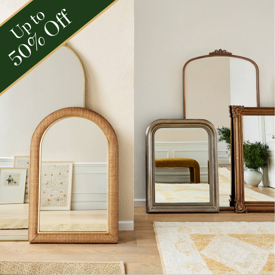 Up to 50% Off Wall Mirrors
