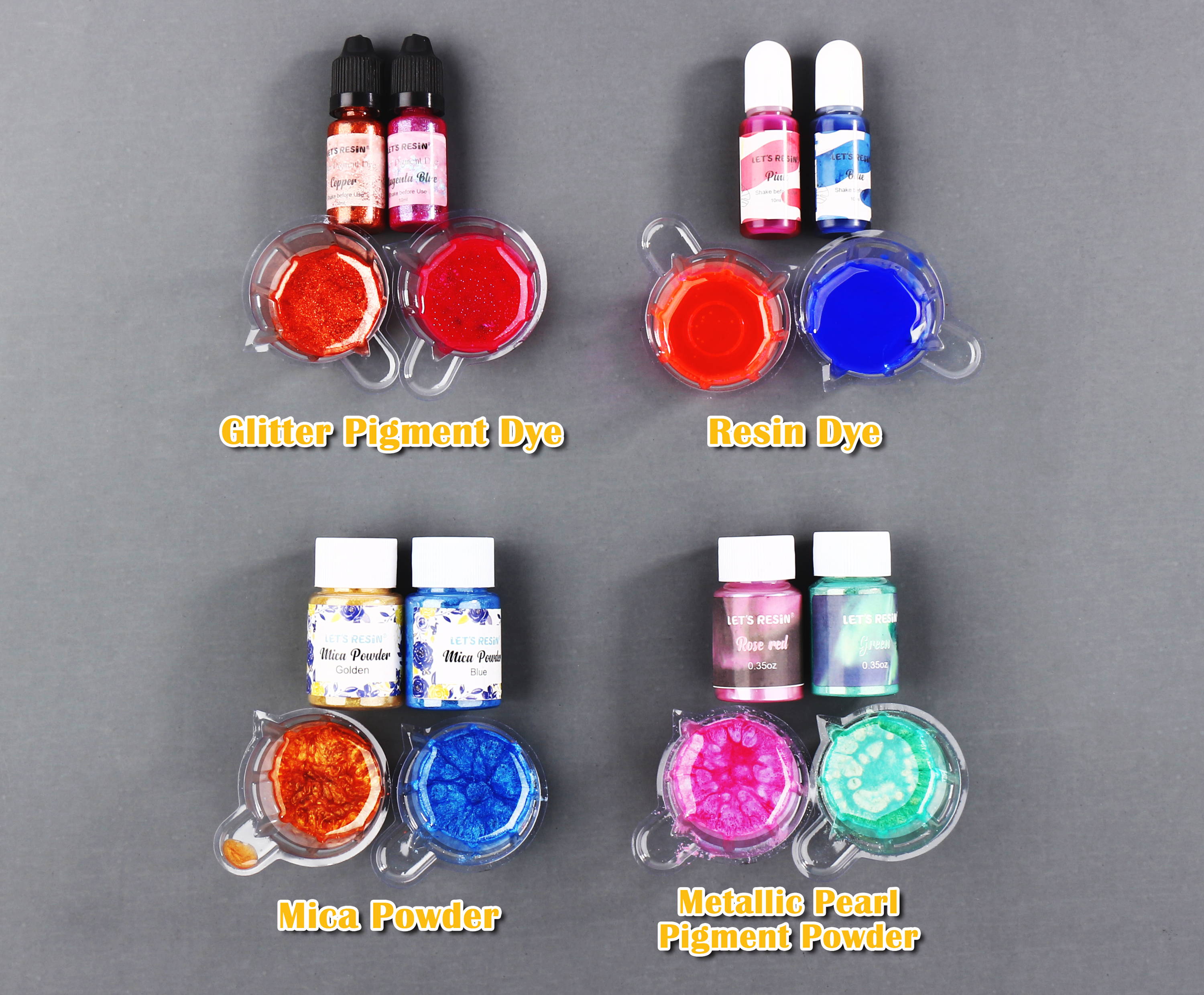 Epoxy Pigment Guide  What is a Pigment in Resin Art ? – Let's Resin