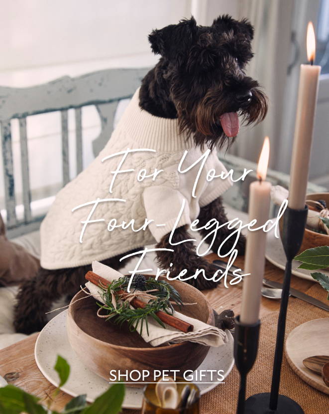 FOR YOUR FOUR-LEGGED FRIENDS