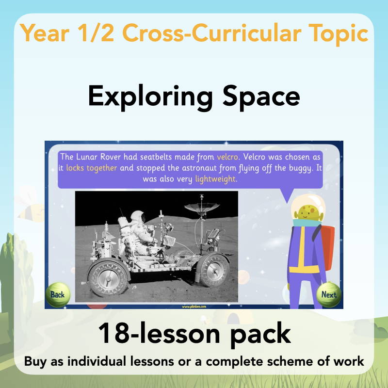 Year 1/2 Exploring Space Topic