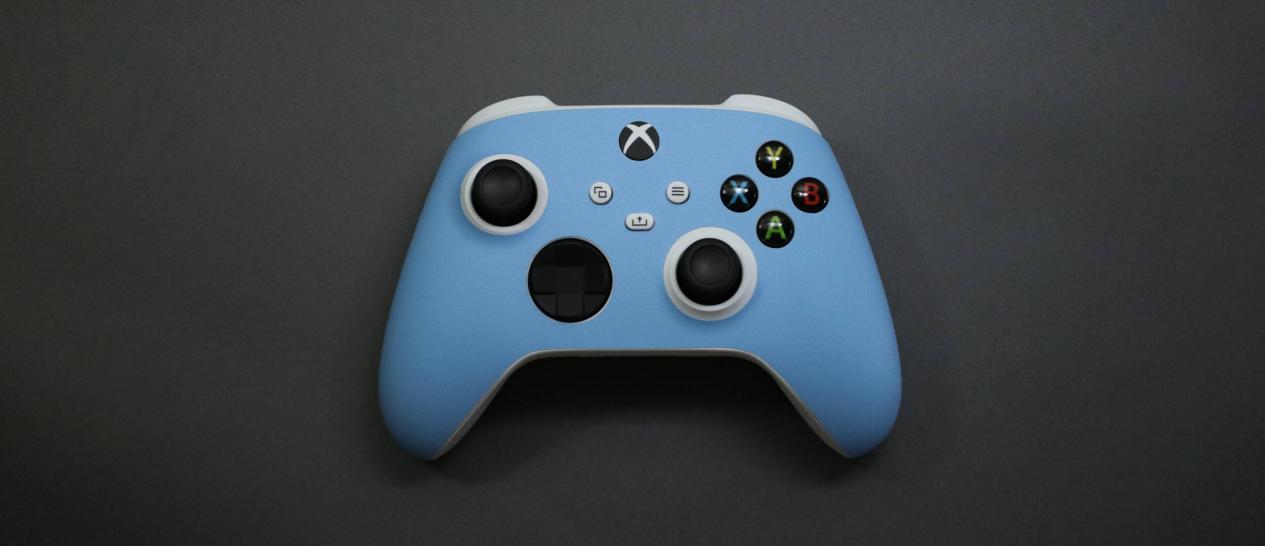 Xbox Series S Controller Textured matt light blue skins