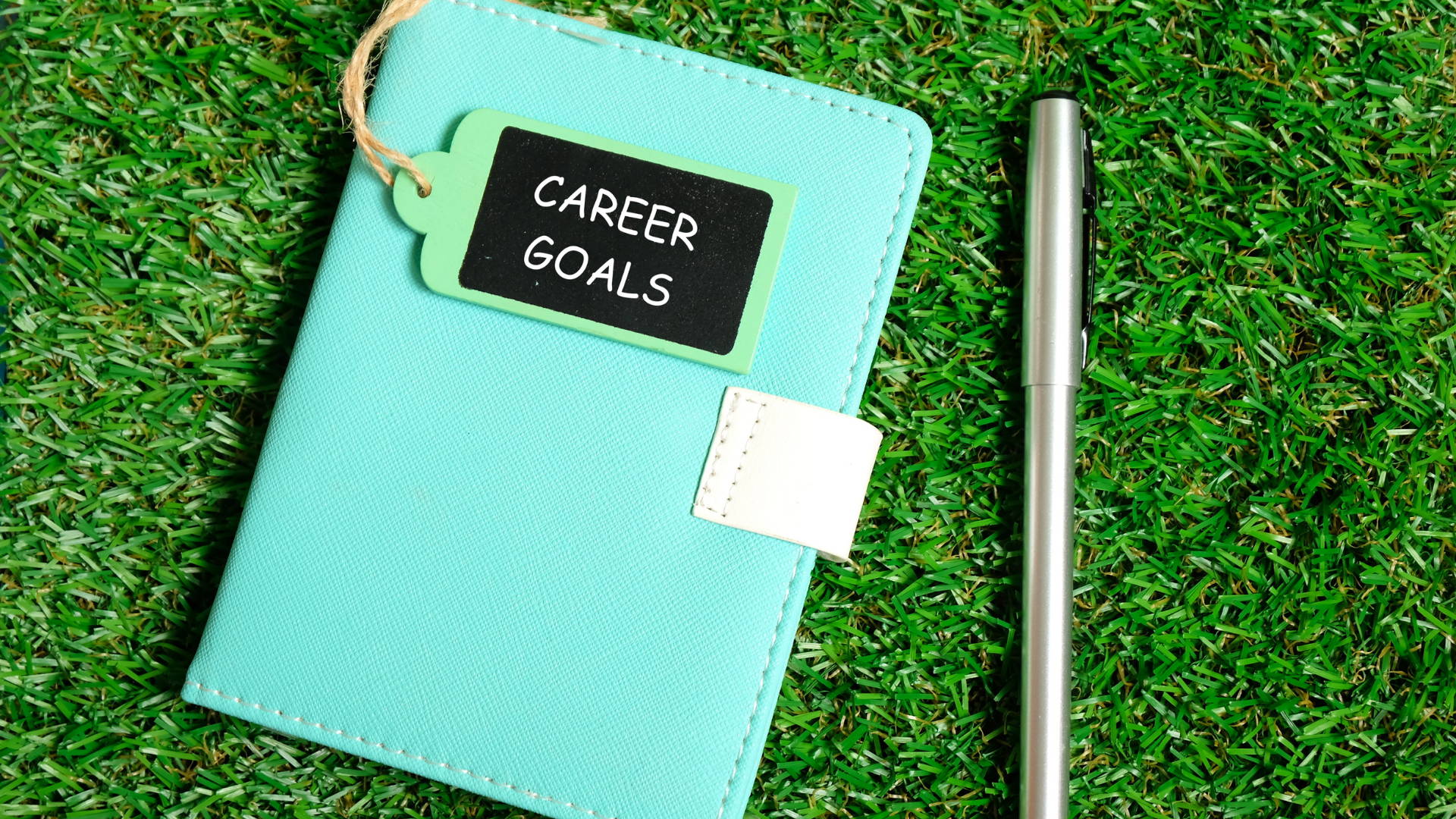 a journal for writing career goals