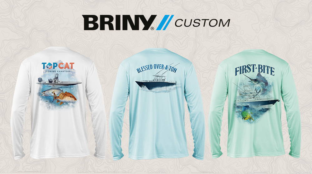 Together, We'll Design Your UPF 50+ Custom Fishing Shirt – BRINY