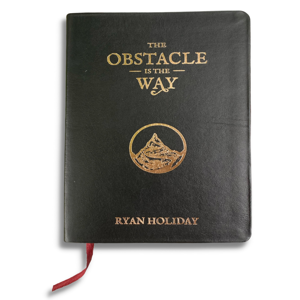 The Obstacle Is The Way Leatherbound Edition