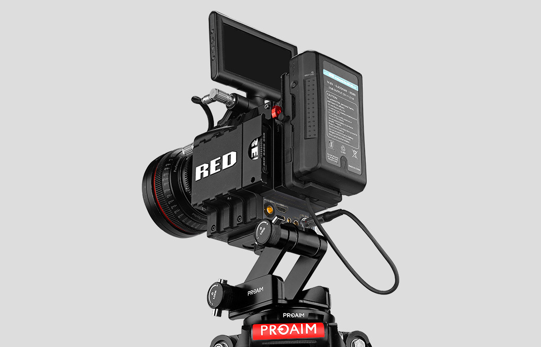 Proaim Z-Tilt Camera Head (Pan-Tilt) | 6.8kg/15lb Payload
