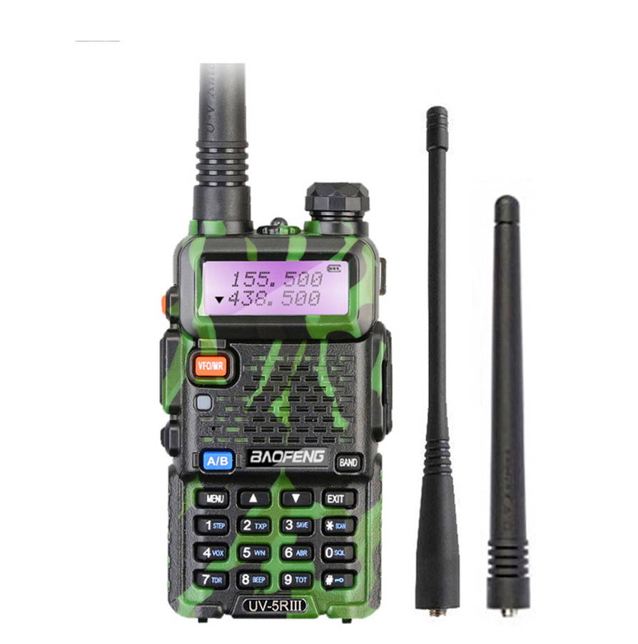 Tri-Band walkie talkies UV-5R III