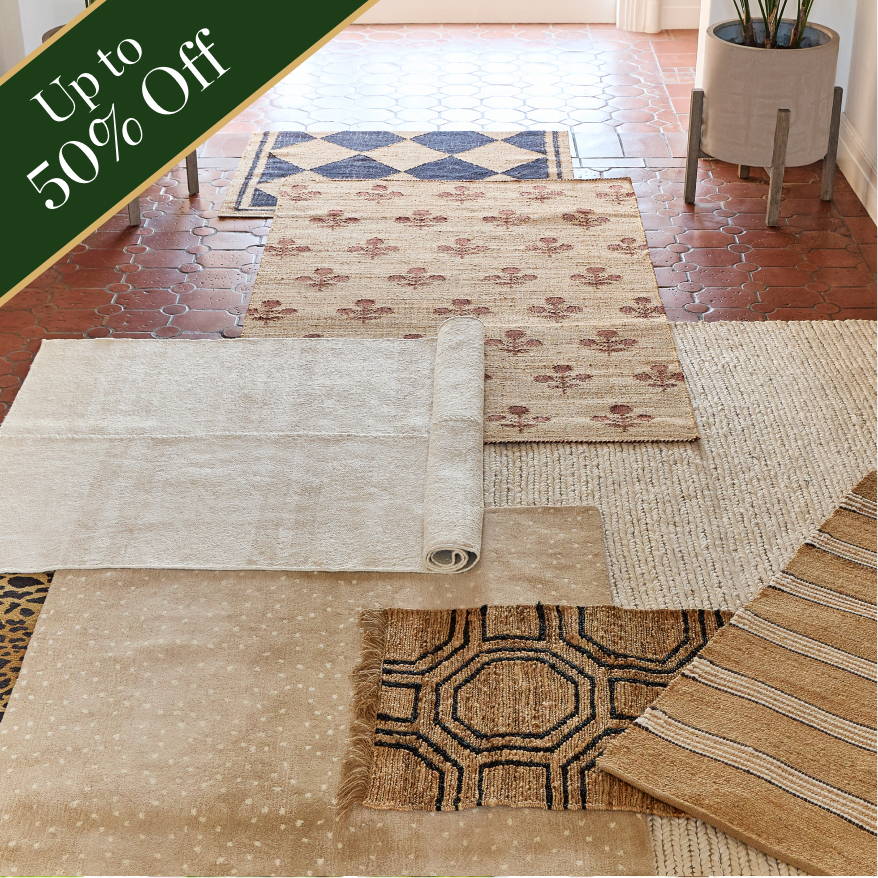 Up to 50% Off Rugs