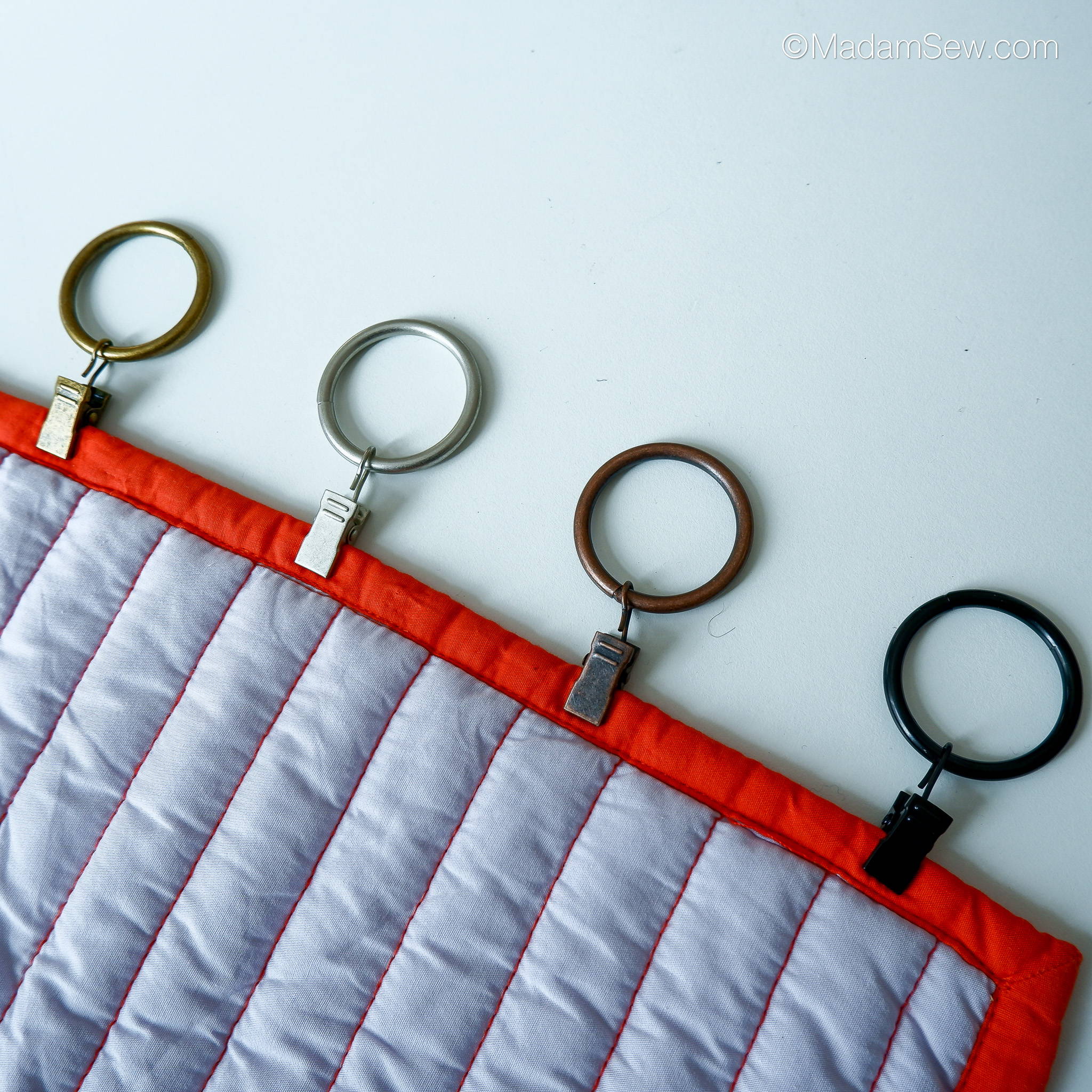 METAL CURTAIN AND QUILT HANGERS INSTRUCTIONS