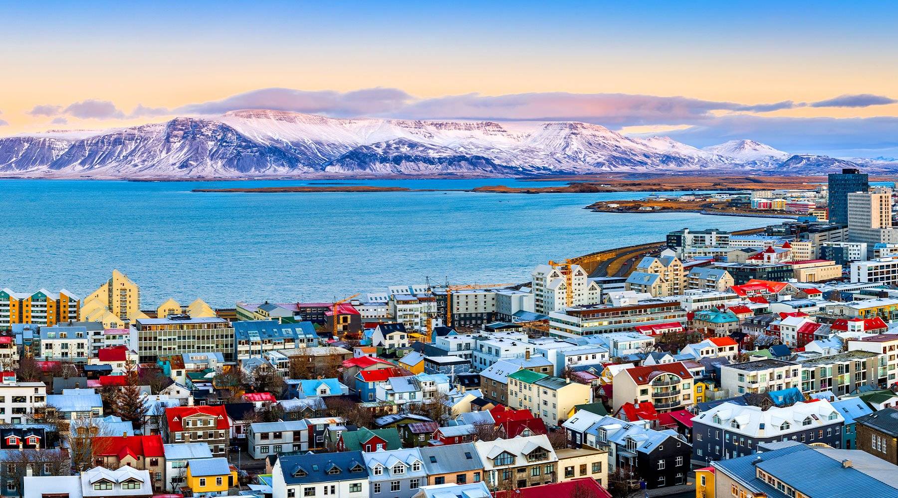 Image of city in Iceland