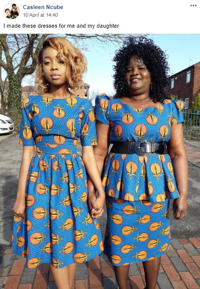 Casleen identical dresses
