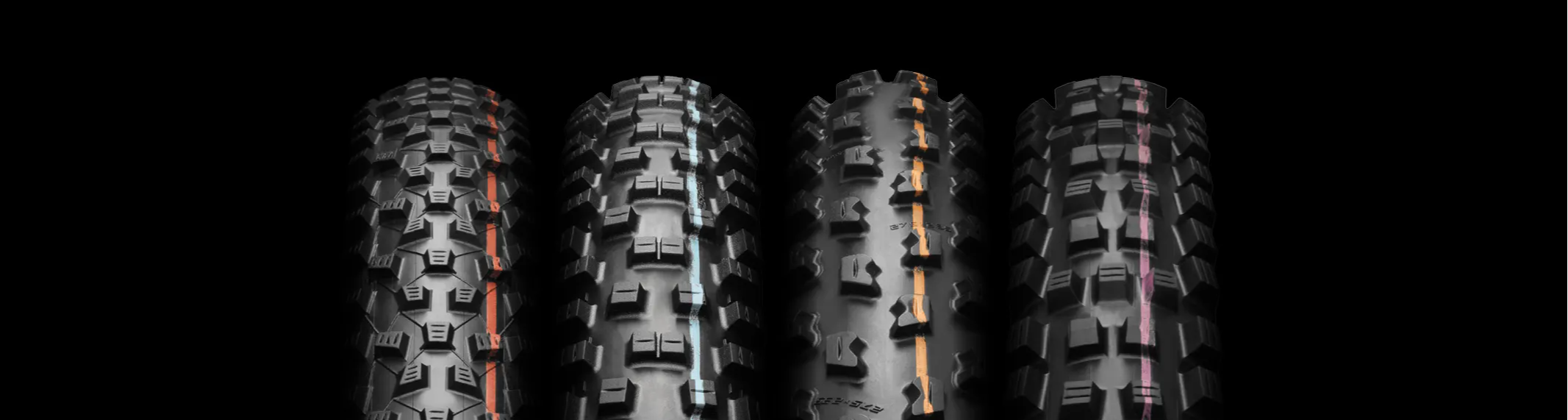 Schwalbe Addix tire compounds speed speedgrip soft and ultrasoft on a black background