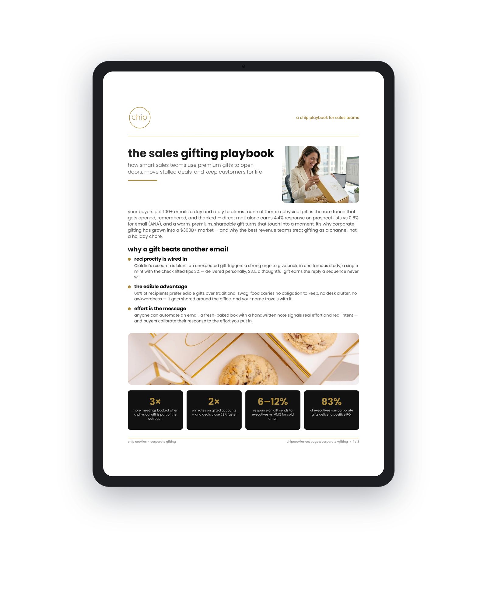 The Sales Gifting Playbook ebook cover