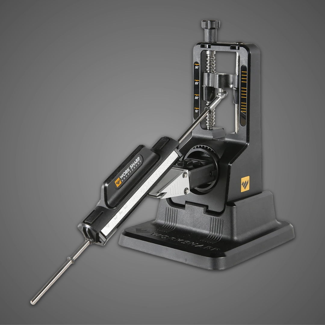 A tool for sharpening and maintaining precision in blades.