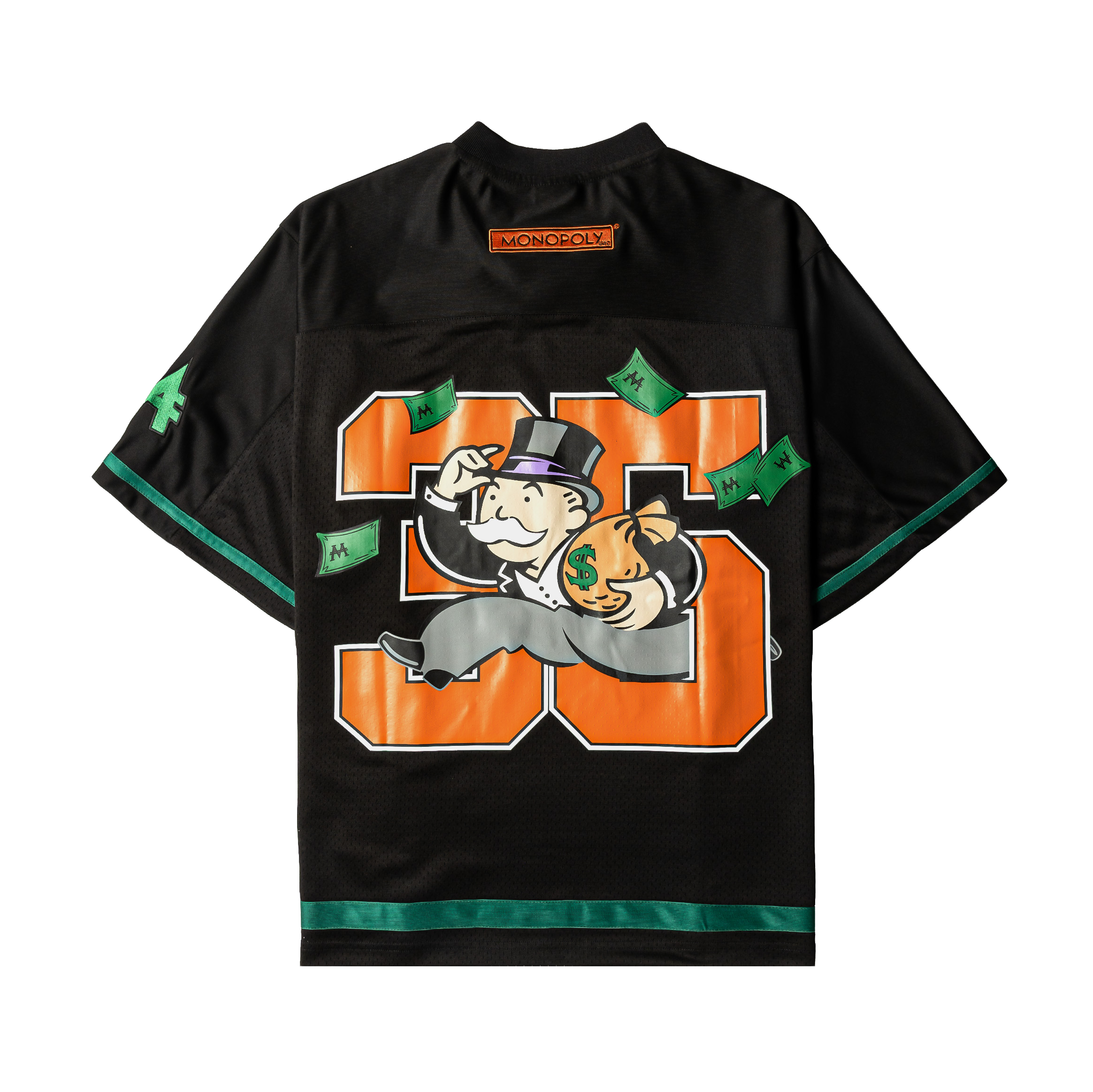 Black jersey with 