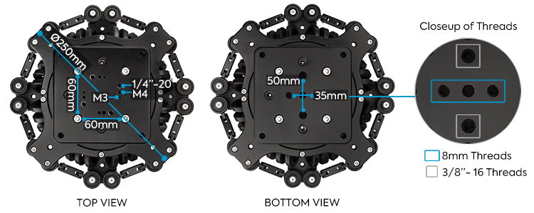 Proaim Pro Vibration Isolator for 3-Axis Camera Gimbals