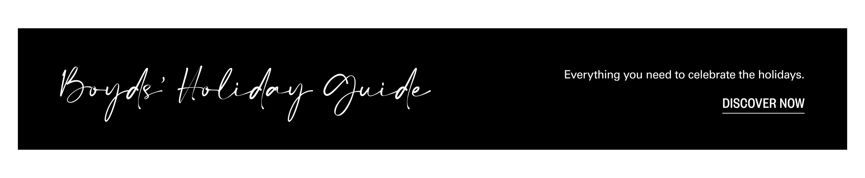 Boyds Holiday Guide 