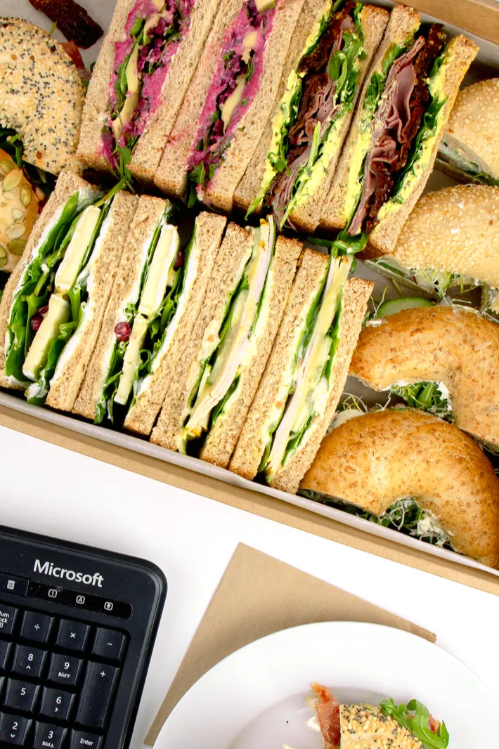 Sandwiches in der Gourmet Lunch Box