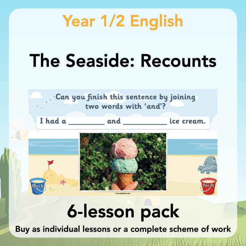Year 1 Curriculum - The Seaside Recounts