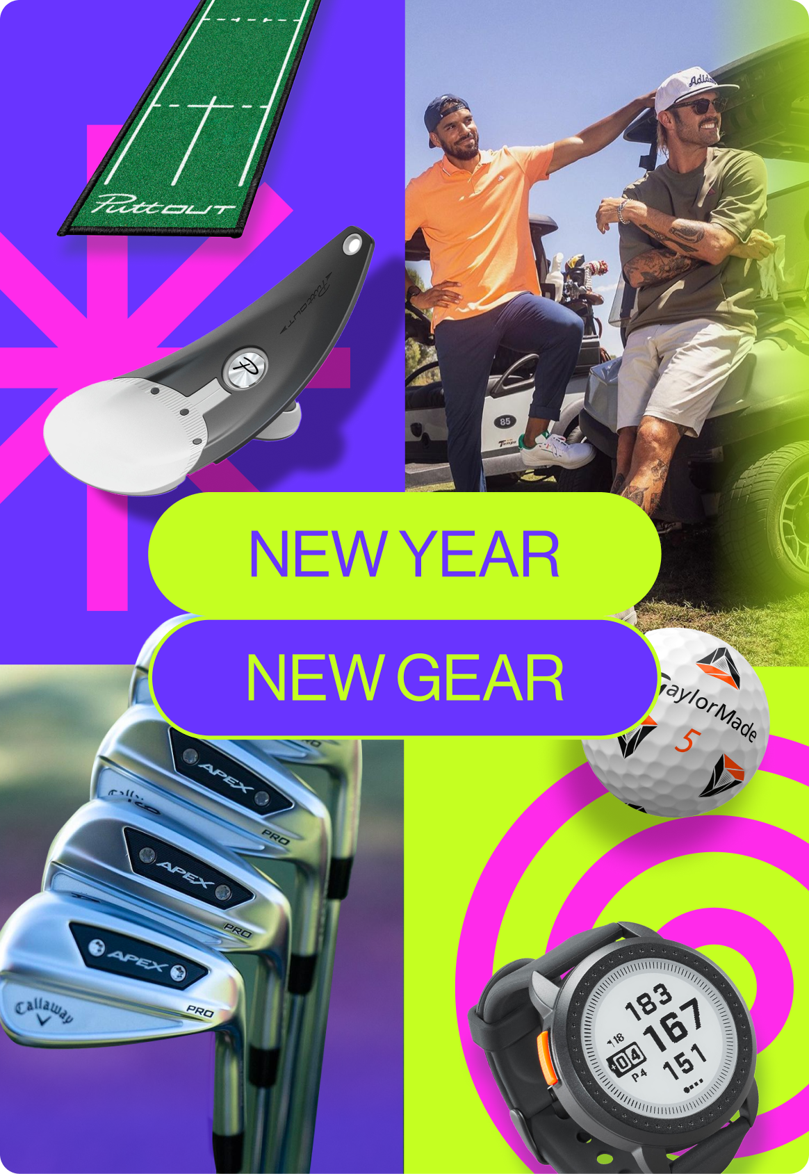 New Year New Gear Sale on Now