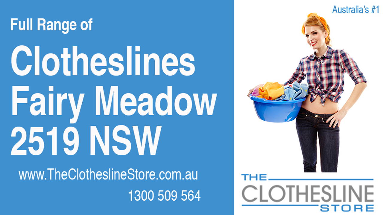 New Clotheslines in Fairy Meadow 2519 NSW