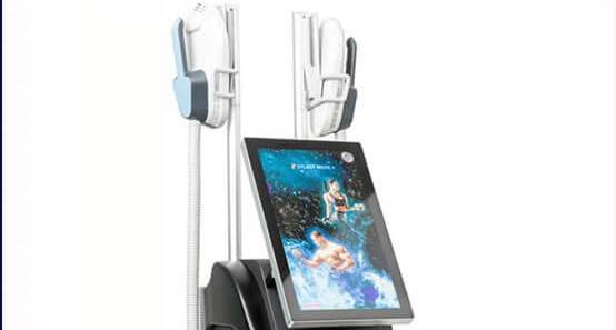 Our Electro Muscle Stimulation and Body Contouring device. Gain lean muscle, tone your body, and burn fat quickly with EMS!