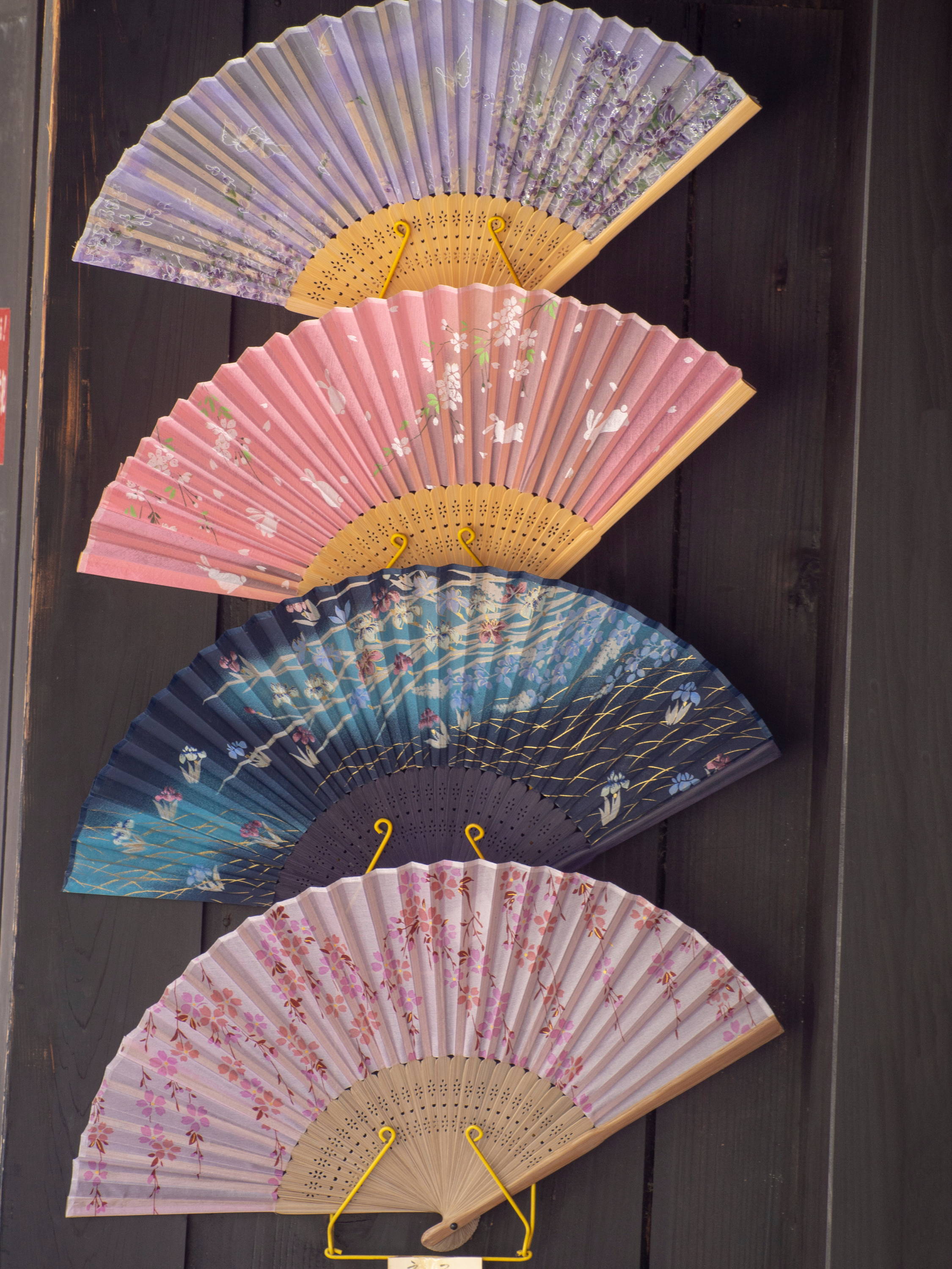 Japanese fans for sale at festival