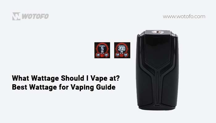 best wattage for vaping