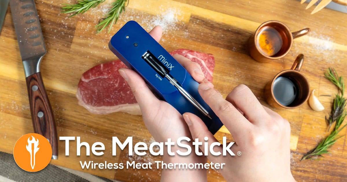 AIRMSEN Wireless Meat Thermometer, Smart Bluetooth Meat