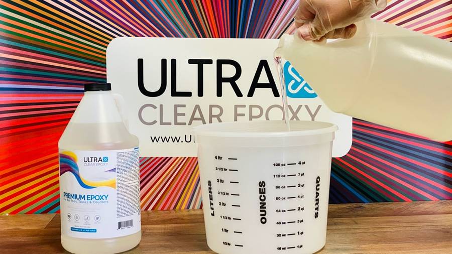 2 Gallons Premium Epoxy Resin Kit | Clear Resin for Tabletop, Bar Top, Countertop | Non-Yellowing, Glossy & Auto-Leveling | Non-Toxic, FDA & Low Odor