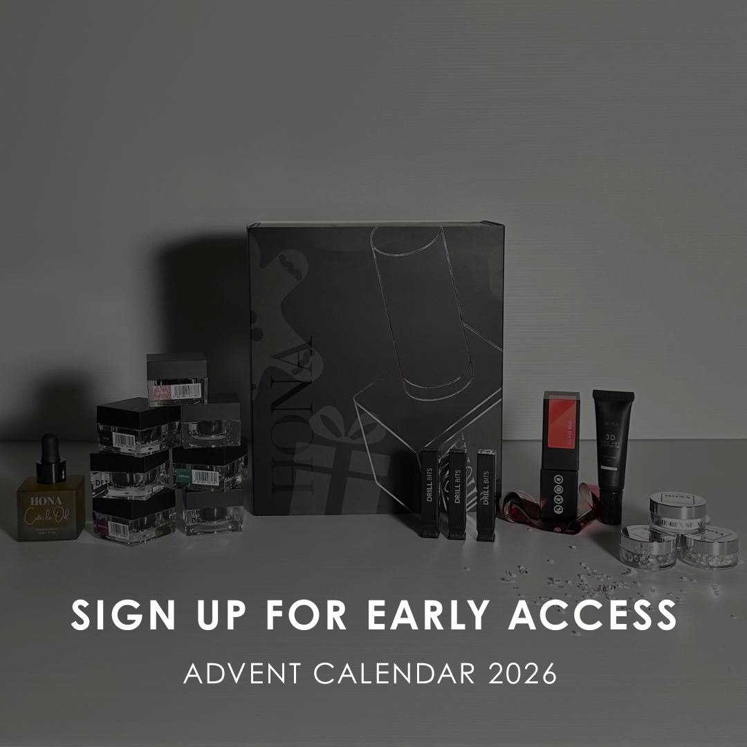 Advent calendar 2026 promotional image with beauty products and sign-up text.