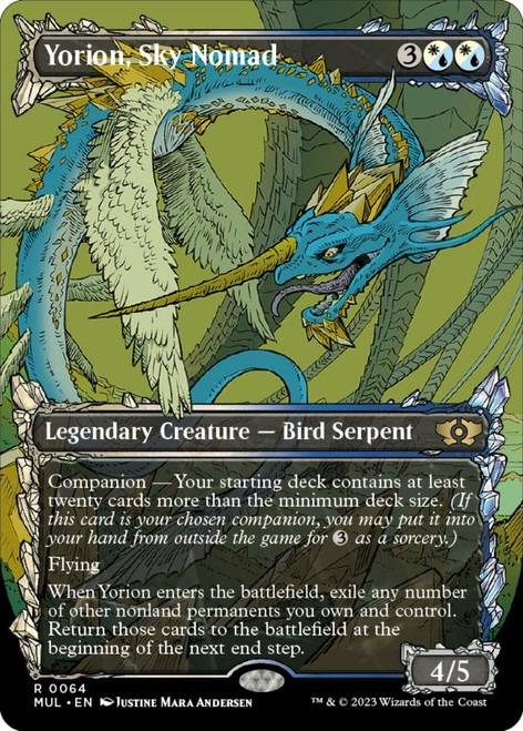 Yorion, Sky Nomad card with Flying and Companion ability