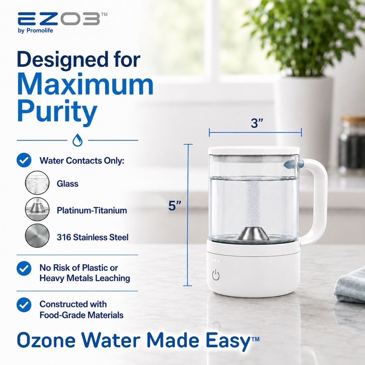 EZO3 for maximum purity