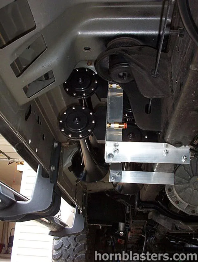 2004 Ford Excursion Train Horn Install