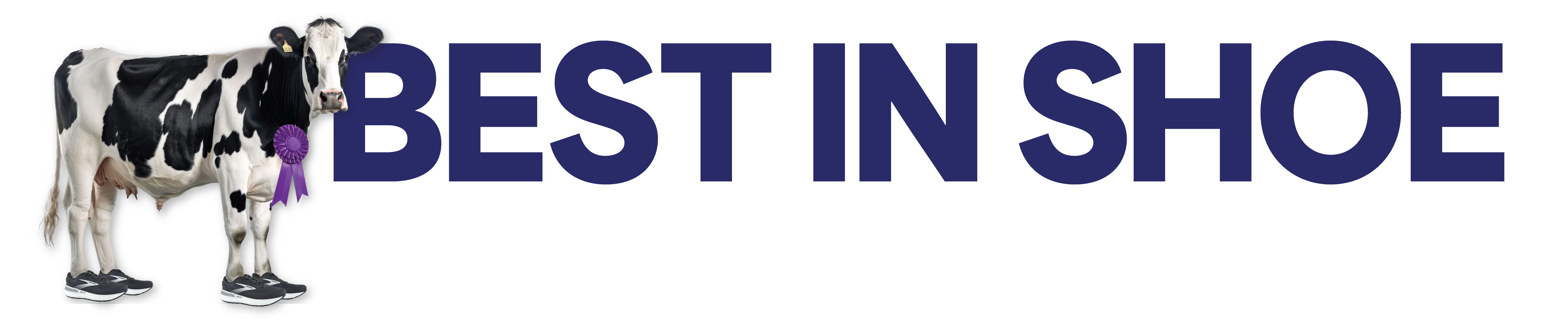 Cow graphic with text 