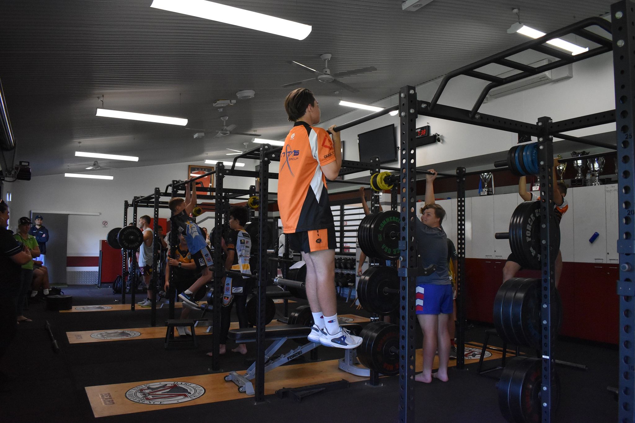 Marsden State High gym fitout