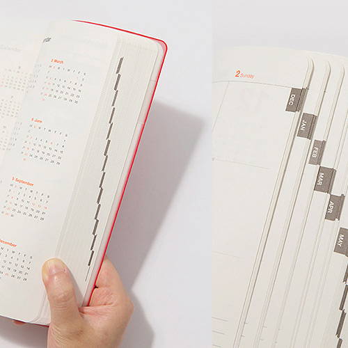 13 months tab - 2020 Table talk A5 dated weekly diary planner