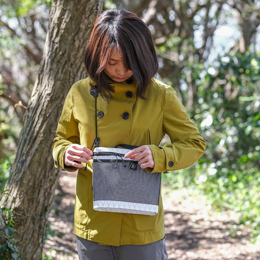 RIDGE MOUNTAIN GEAR（リッジマウンテンギア）/ショルダーパック/ホワイト/UNISEX