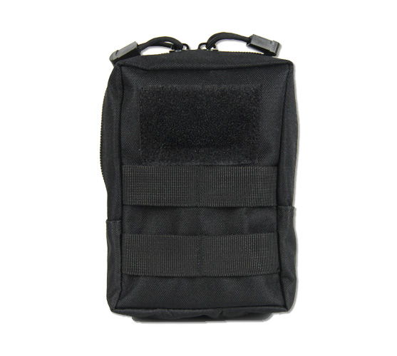Black Compact EDC Pouch