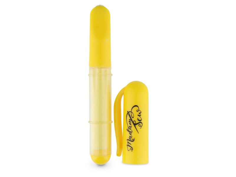 yellow chalk marker pen