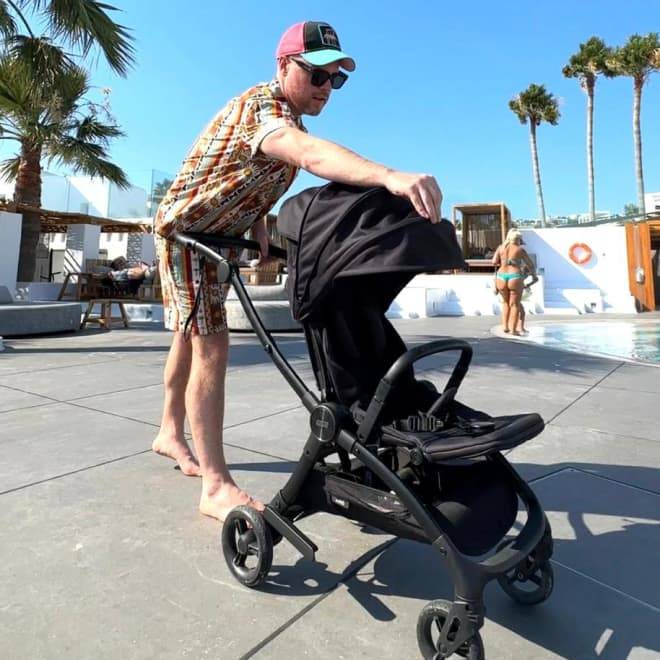 Taking the Mamas & Papas Airo Pushchair on our Family Holiday