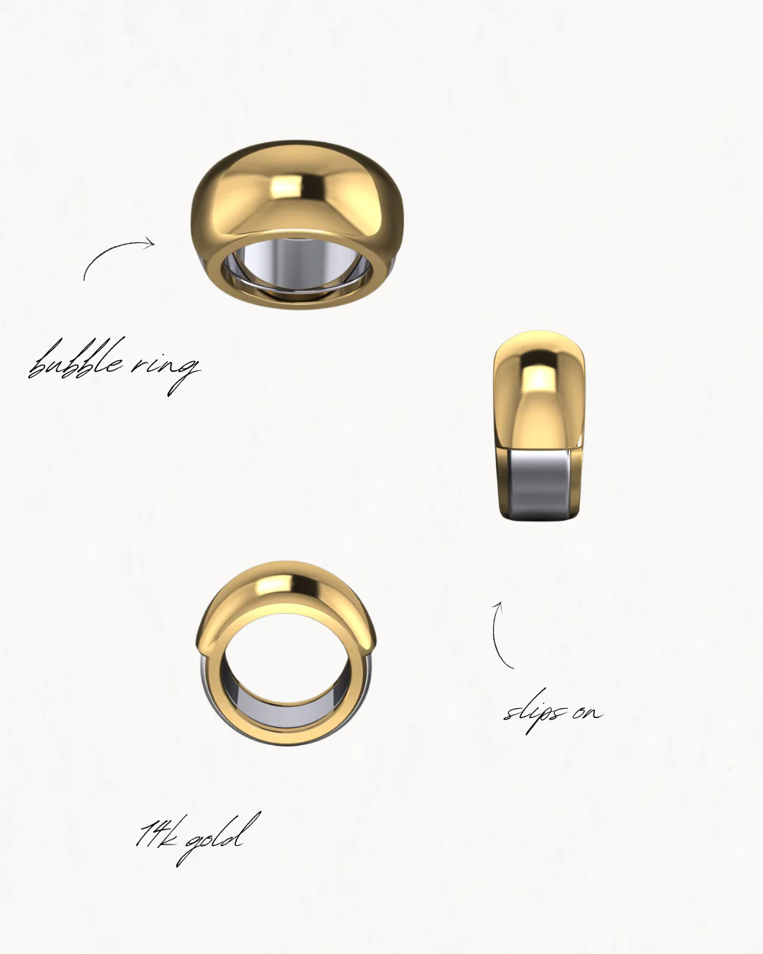 Bubble Oura Ring Rendering