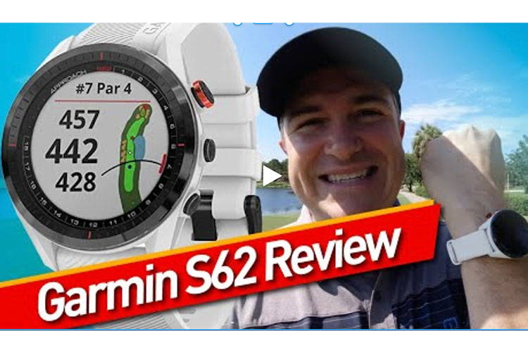 Watch this Garmin Approach S62 golf GPS watch video review