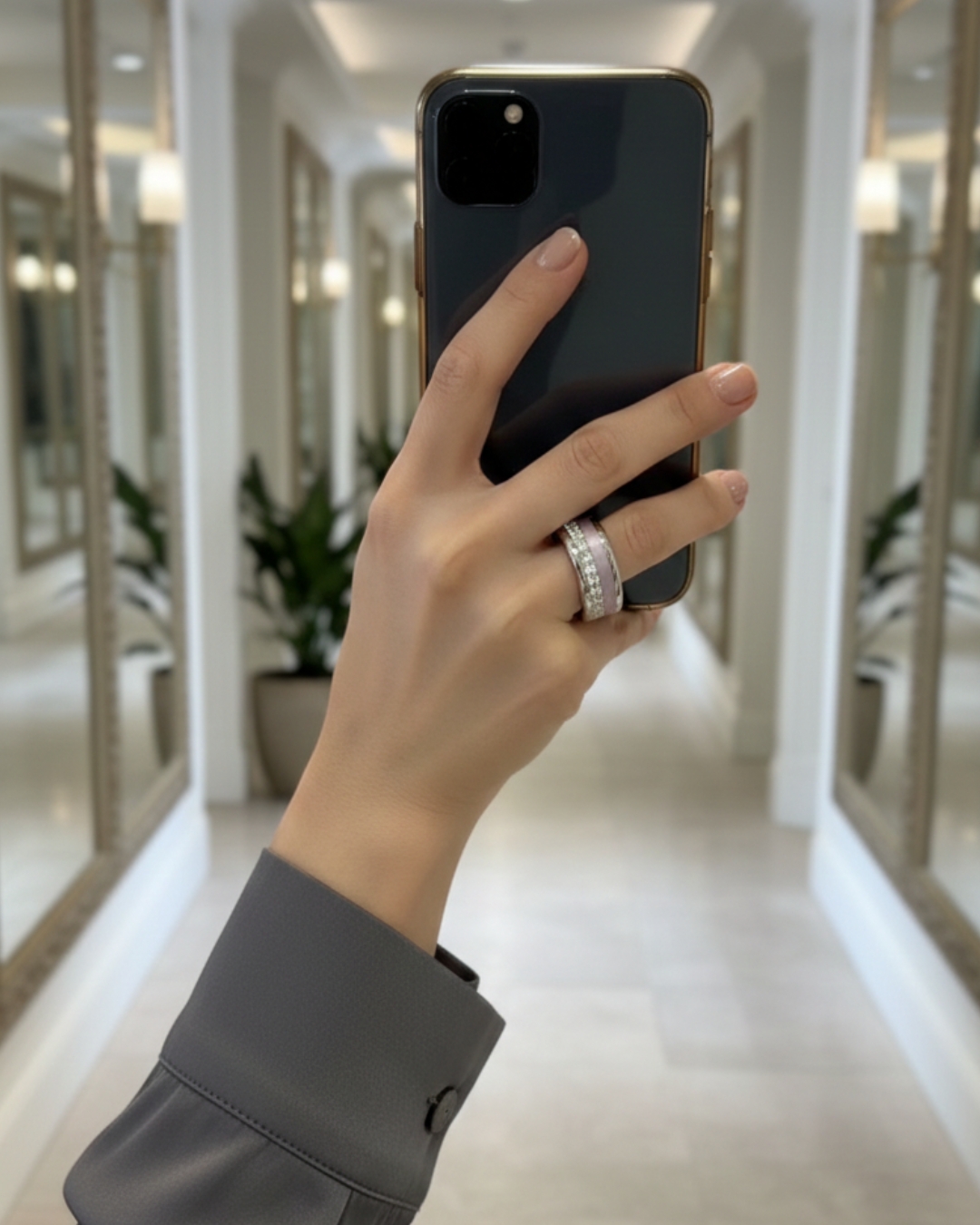 Shiny Love Ring
