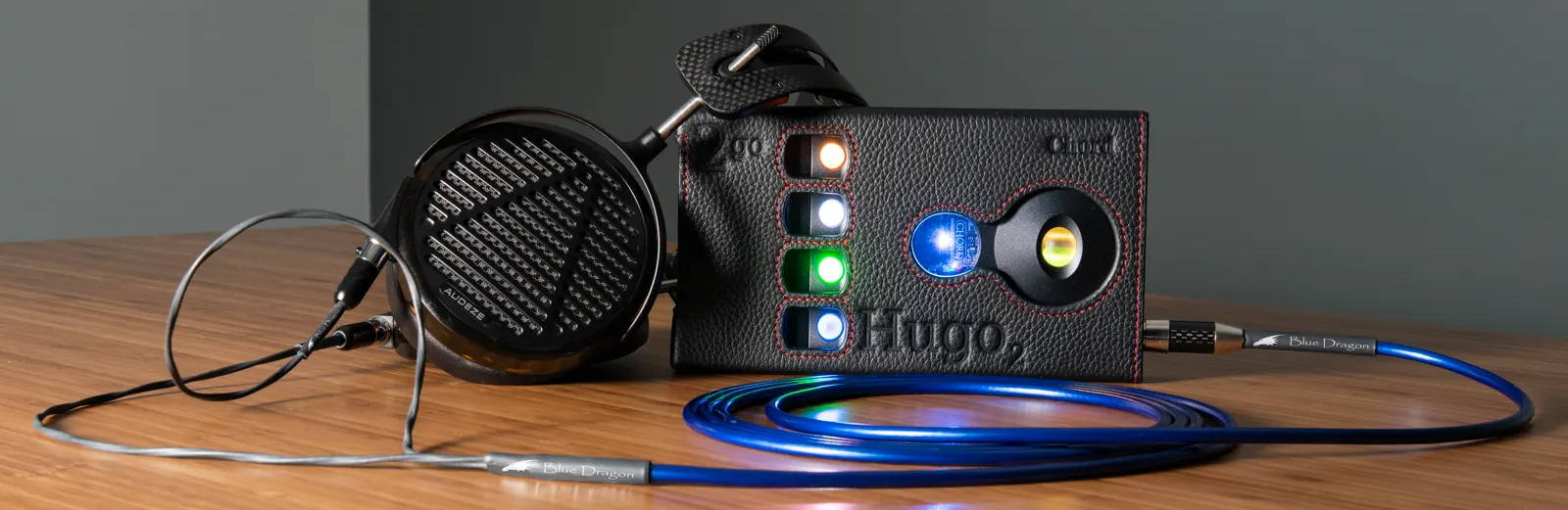 Audeze LCD-5 with Chord Hugo and Blue Dragon cable