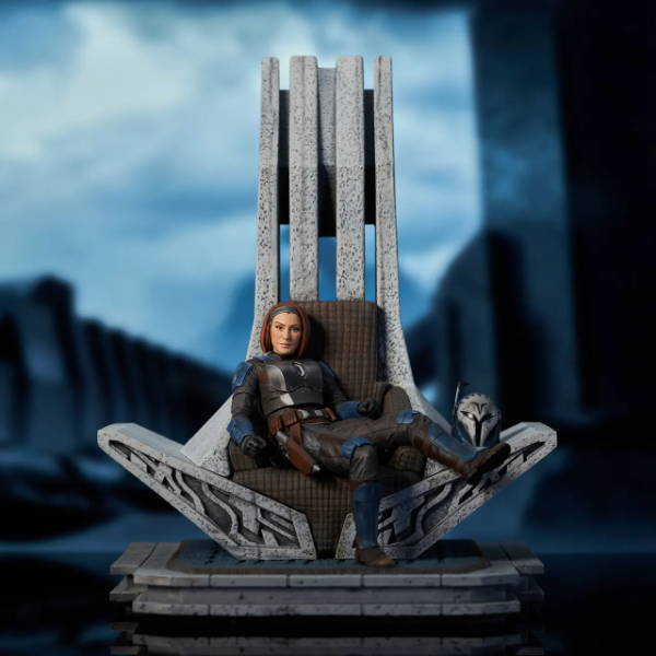 Star Wars: The Mandalorian™ - Bo-Katan Kryze™ on Throne Premier Collection Statue
