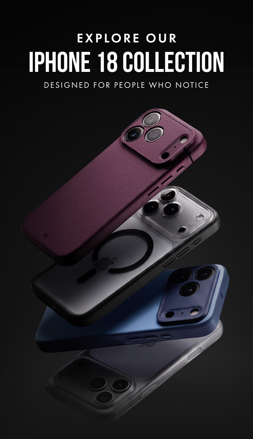 Explore our Caudabe iPhone 18 Collection