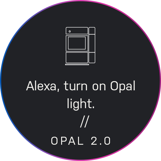 voice control: alexa, turn on opal light - Opal 2.0