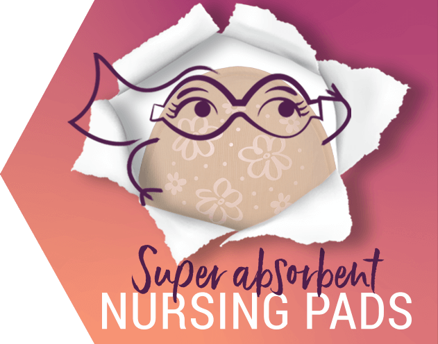 Super Absorbent Maternity Breast Pads - Just'nCase by Confitex