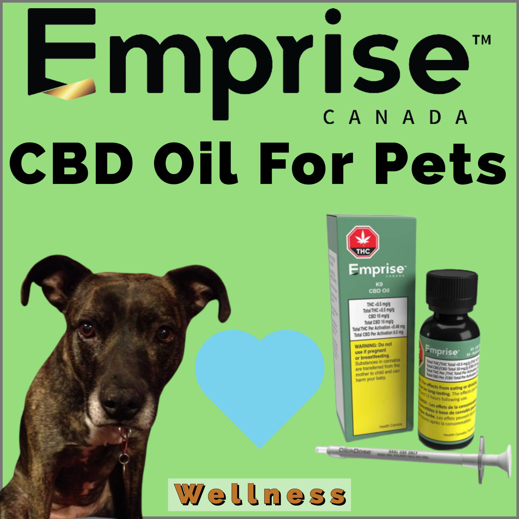 K9 Emprise CBD Oil For Pets | Jupiter Cannabis Winnipeg