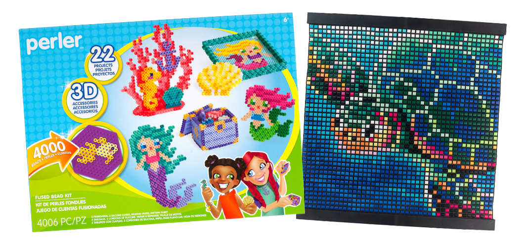 Snappix turtle and mermaid activity kit